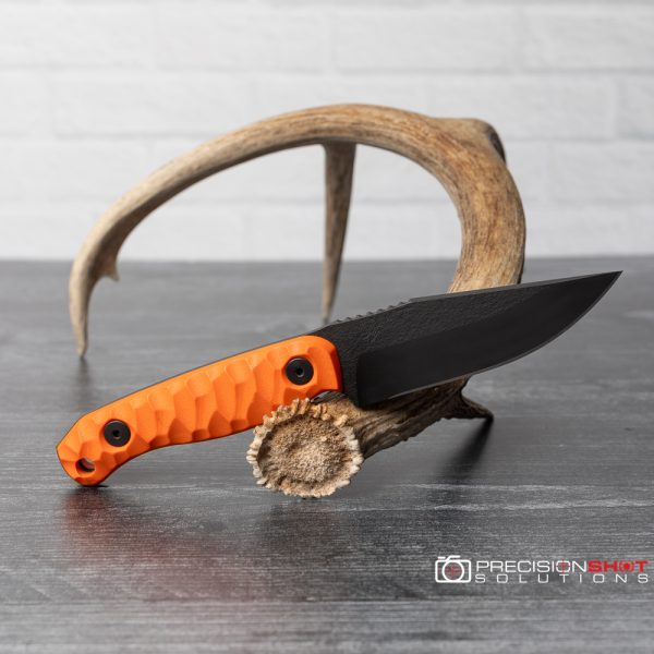 Half Face Blades HFB Feather Light knife hunter orange G10