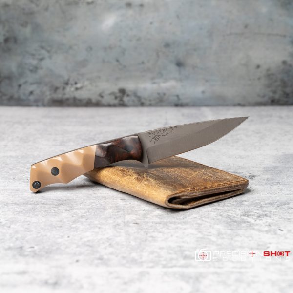 Half Face Blades Pac-man Ironwood/coyote G10