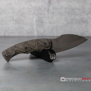 Half Face Blades Nug Black burlap micarta