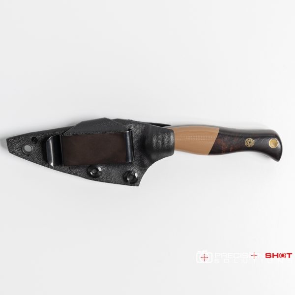 Half Face Blades Gulo Gulo, Coyote G10/Desert Ironwood, Mosaic pins - Image 3