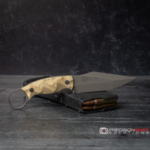 Half Face Blades Ringed Tac Tanto
