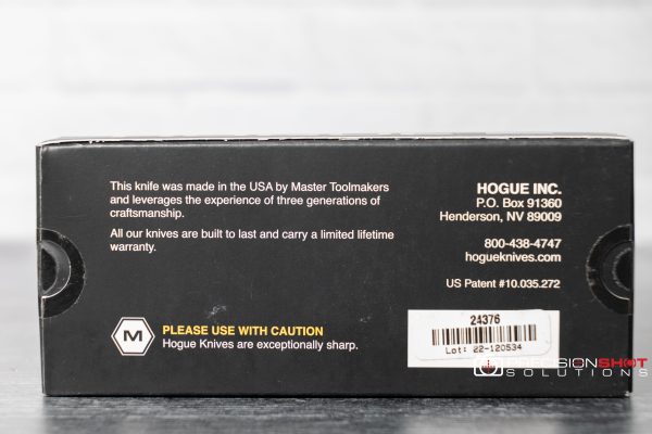 Hogue Knives DEKA Manual Folder 24376, Black, Magnacut - Image 3