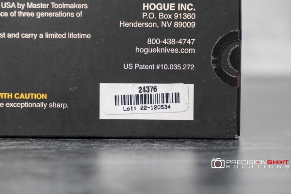 Hogue Knives DEKA Manual Folder 24376, Black, Magnacut - Image 4