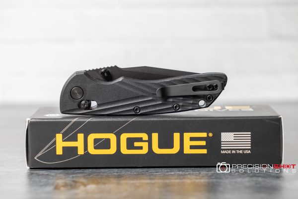 Hogue Knives DEKA Manual Folder 24376, Black, Magnacut - Image 8
