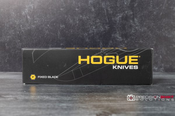 Hogue Knives Extrak fixed blade knife, Hunter Orange Cerakote, Black G10 - Image 2