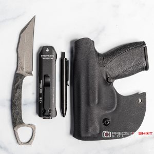 Half Face Blades SHPOS black canvas micarta