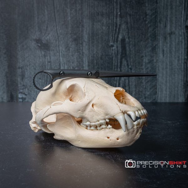 Half Face Blades Ring Cardiac Spike black G10