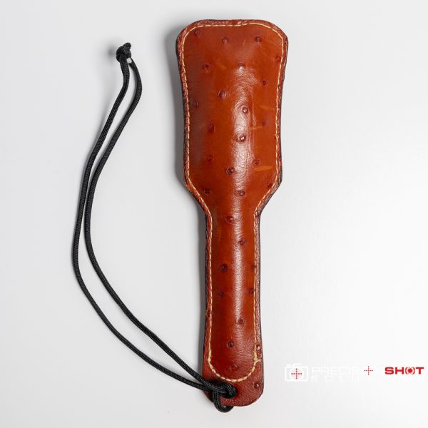 Half Face Blades Slapjack, Ostrich leather - Image 3
