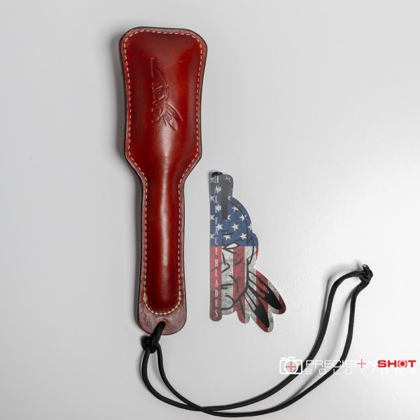 Half Face Blades Slapjack, Ostrich leather - Image 5