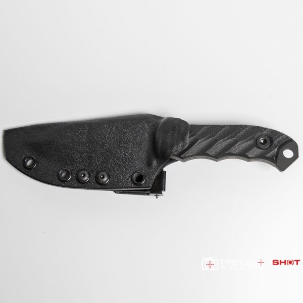Half Face Blades Disaster Cub, Black G10, Black Cerakote - Image 3