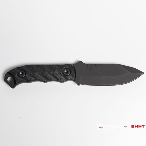 Half Face Blades Disaster Cub, Black G10, Black Cerakote - Image 4