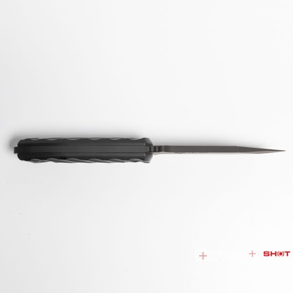 Half Face Blades Disaster Cub, Black G10, Black Cerakote - Image 6