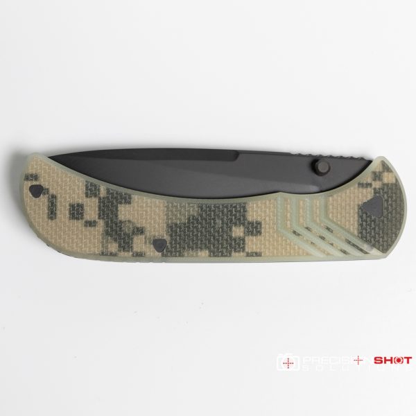 Half Face Blades Cav Folder, Universal Camouflage Pattern (UPC) G10 - Image 2