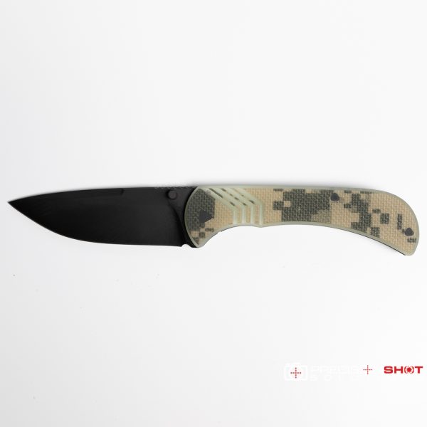 Half Face Blades Cav Folder, Universal Camouflage Pattern (UPC) G10 - Image 4