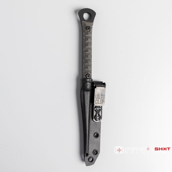 Half Face Blades Cardiac Spike, Black Canvas Micarta - Image 3
