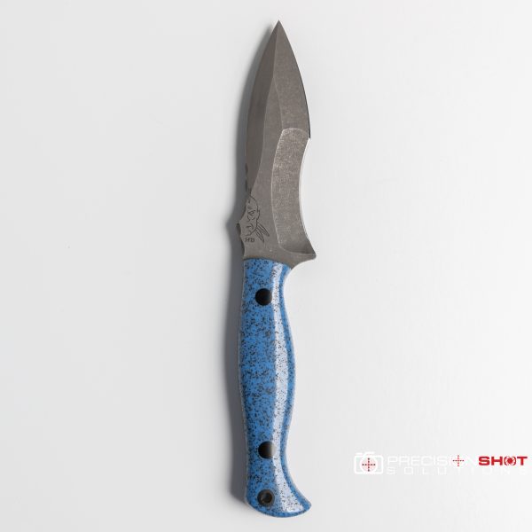 Half Face Blades Extremis MK1, Viridian Grip Tec, CF pins - Image 4
