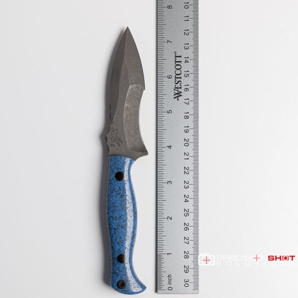 Half Face Blades Extremis MK1, Viridian Grip Tec, CF pins - Image 9