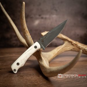 Half Face Blades Pac-man Elk Damascus