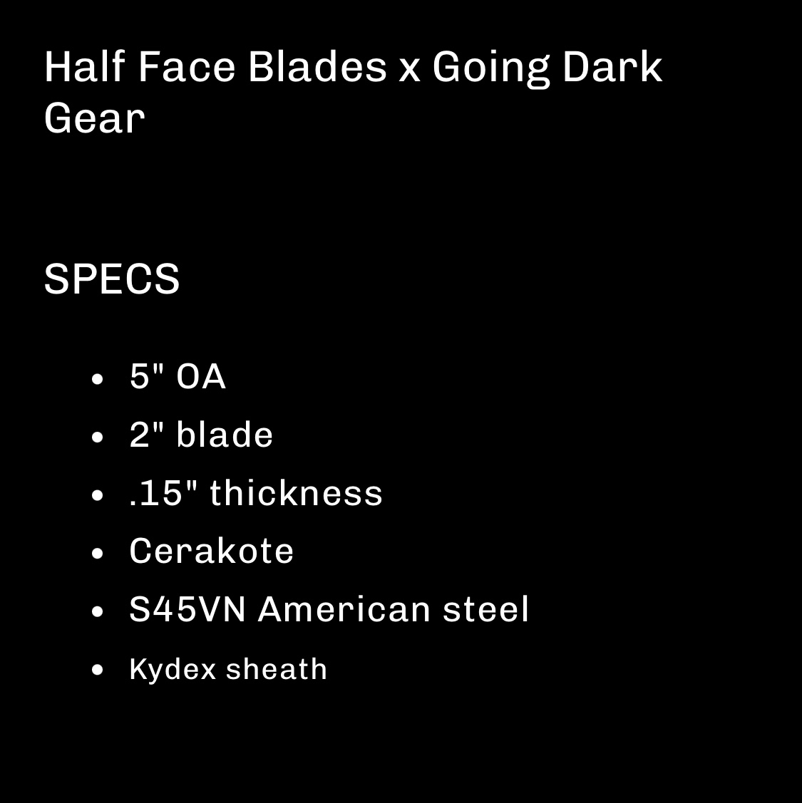 Half Face Blades x Going Dark Gear Broken Arrow, Glow-in-the-dark Carbon Fiber - Image 11