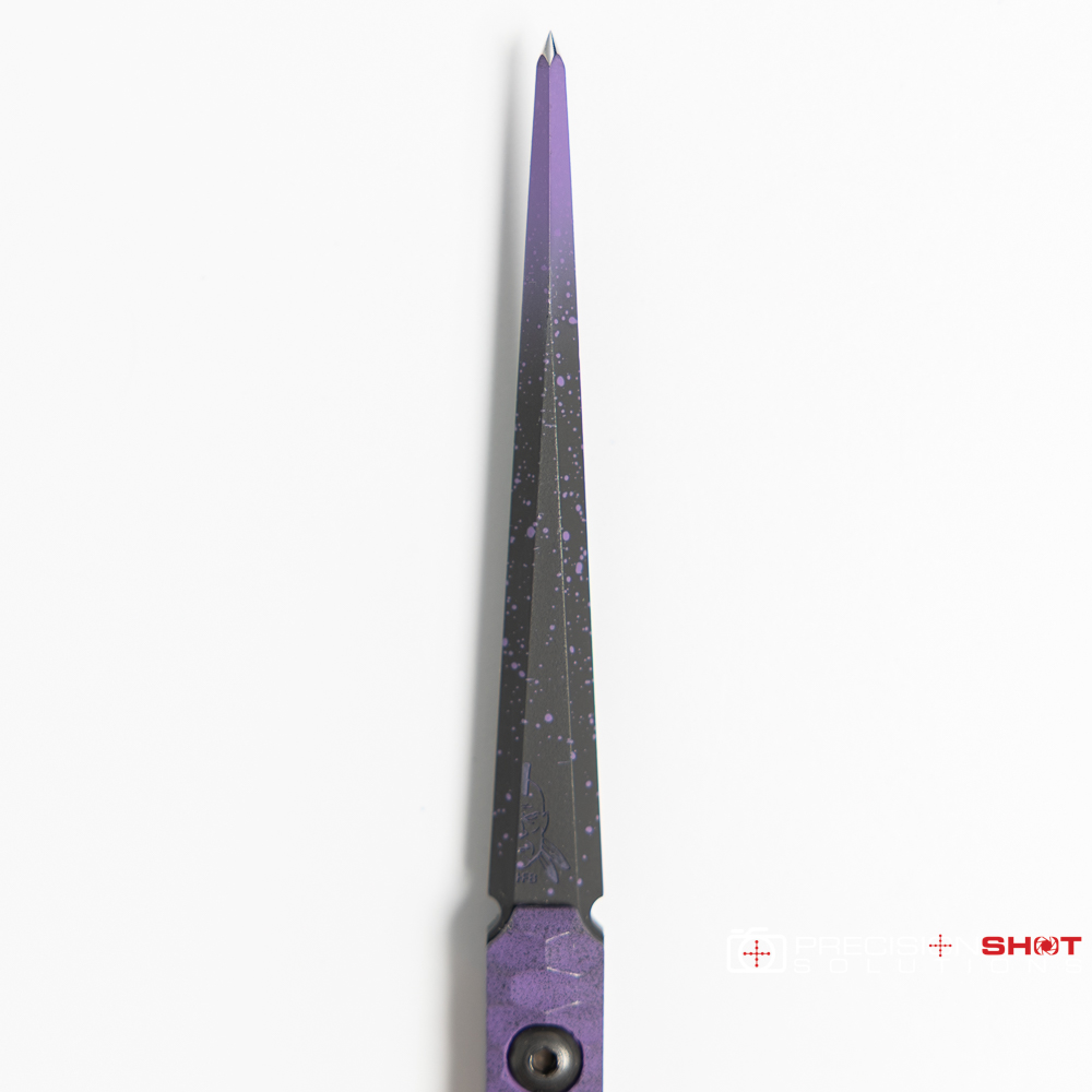 Half Face Blades 2025 Halloween Edition Cardiac Spike, Purple G10 - Image 10