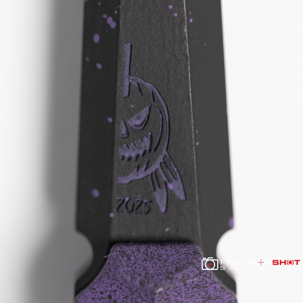 Half Face Blades 2025 Halloween Edition Cardiac Spike, Purple G10 - Image 13