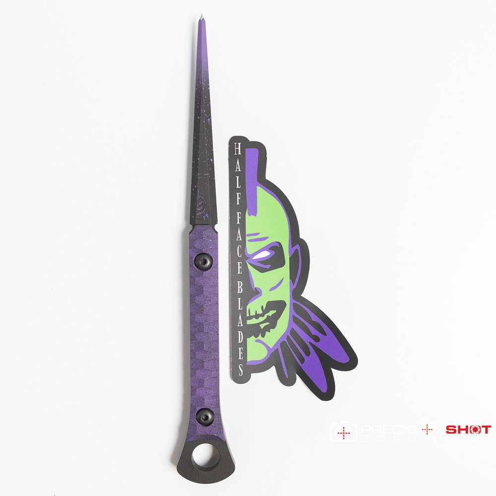 Half Face Blades 2025 Halloween Edition Cardiac Spike, Purple G10 - Image 14