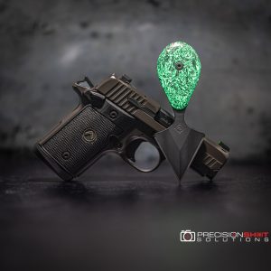 Half Face Blades x Going Dark Gear Broken Arrow glow in the dark