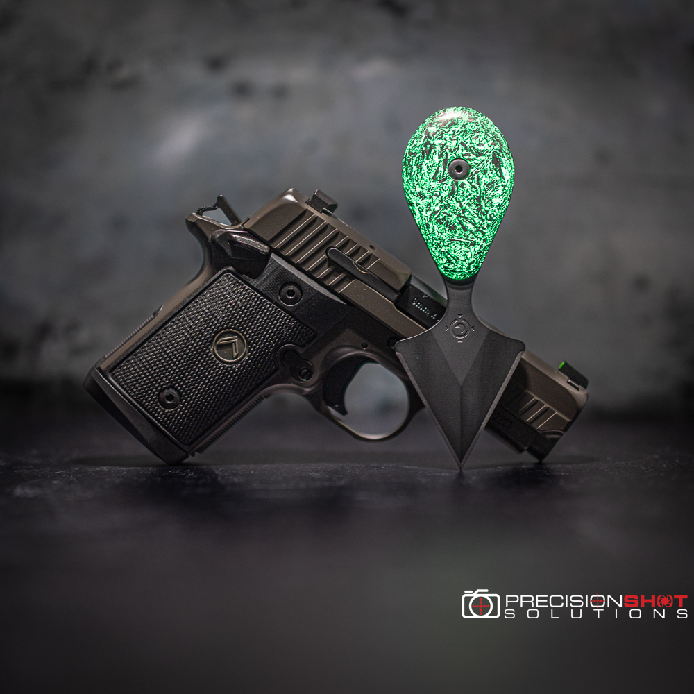 Half Face Blades x Going Dark Gear Broken Arrow glow in the dark