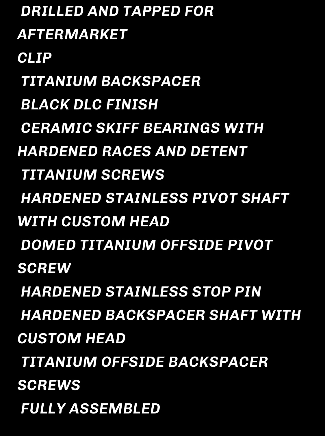 Half Face Blades Extremis Folder, Anodized Bronze Titanium Scales - Image 13