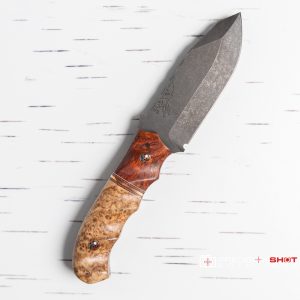 Half Face Blades Disaster Cub Amboyna and patriot pins