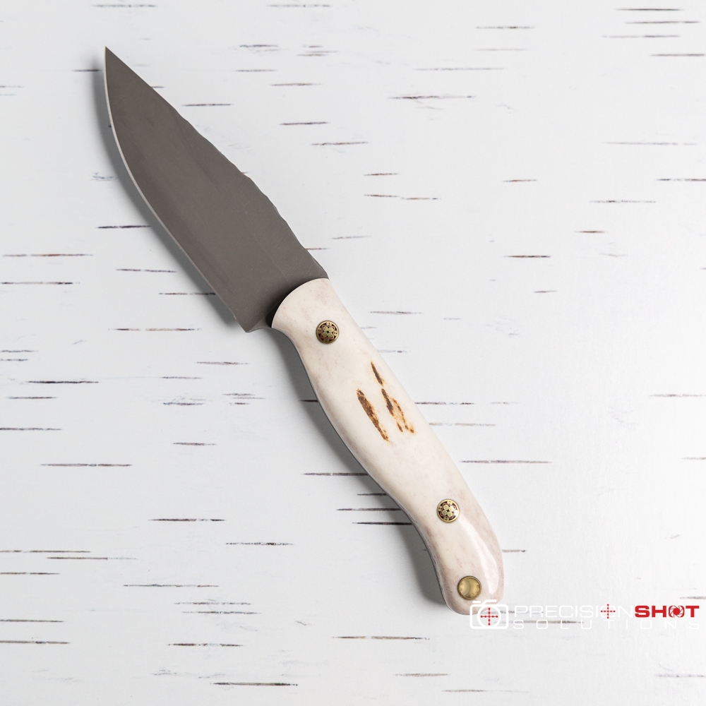 Half Face Blades Crow Scalper, Colorado Elk, Mosaic Pins - Image 2