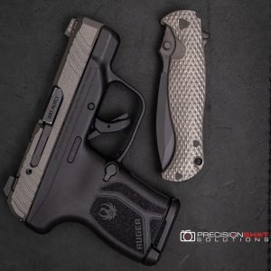 Half Face Blades Extremis Folder Raw Titanium