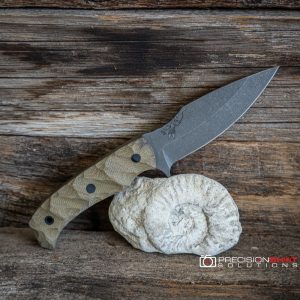Half Face Blades Ishi OD green Micarta