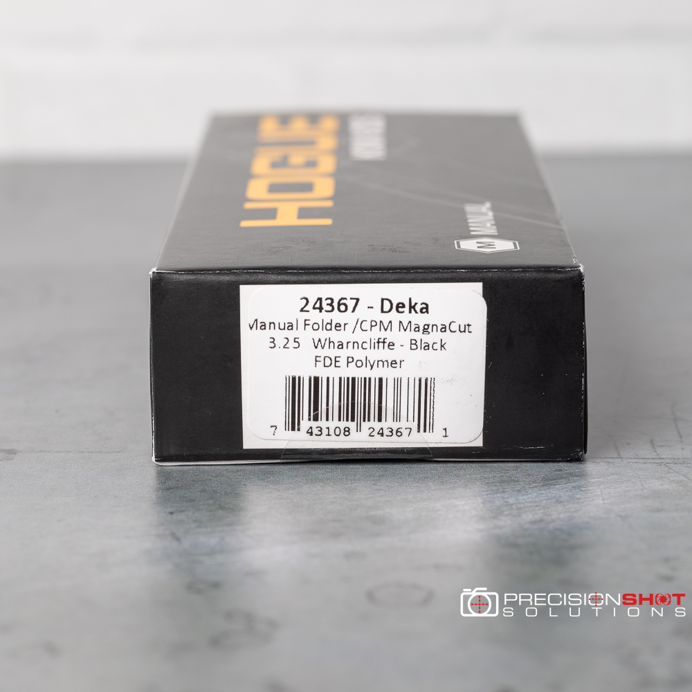 Hogue DEKA 24367, FDE, Black Magnacut Wharncliffe blade - Image 3