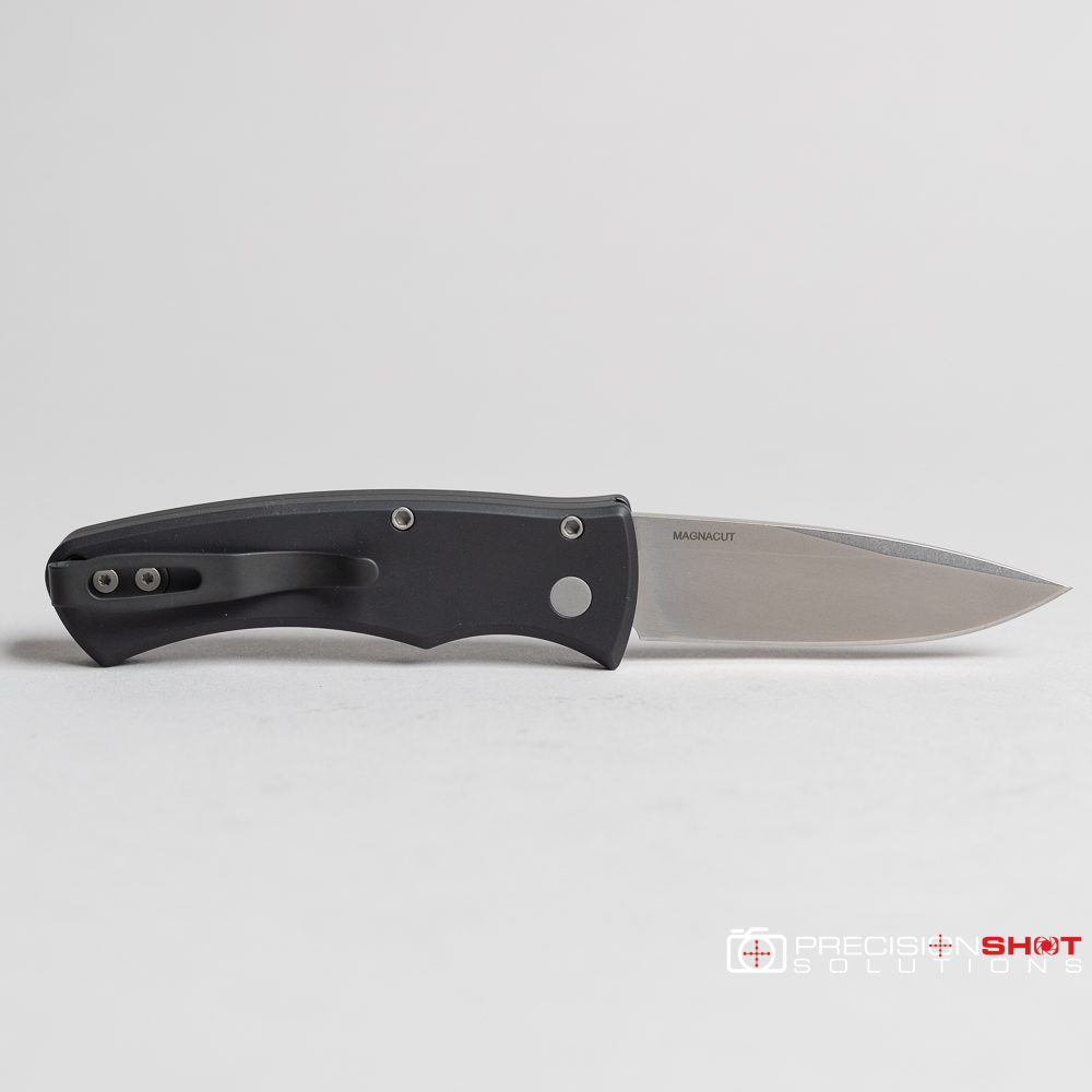 Pro-Tech 2101 Duke 2 , Black Aluminum Handle, Stonewashed Magnacut Blade - Image 7