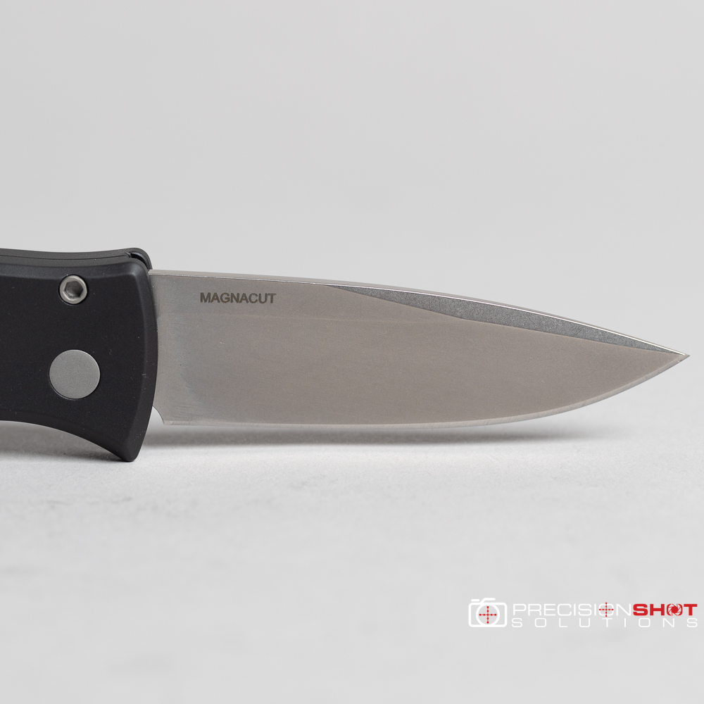 Pro-Tech 2101 Duke 2 , Black Aluminum Handle, Stonewashed Magnacut Blade - Image 8