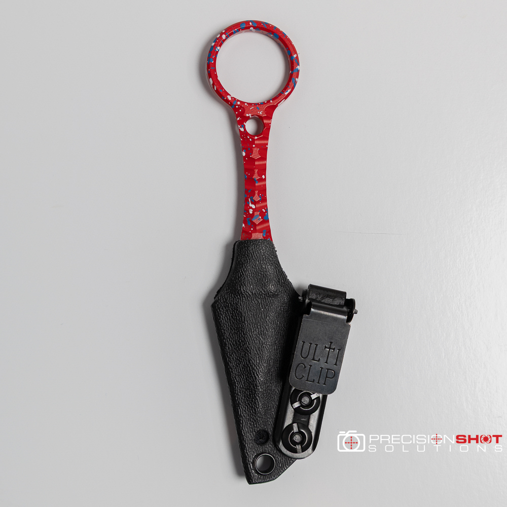 Half Face Blades Let Freedom Ringstrike, Red w/Patriot Splatter Cerakote - Image 2