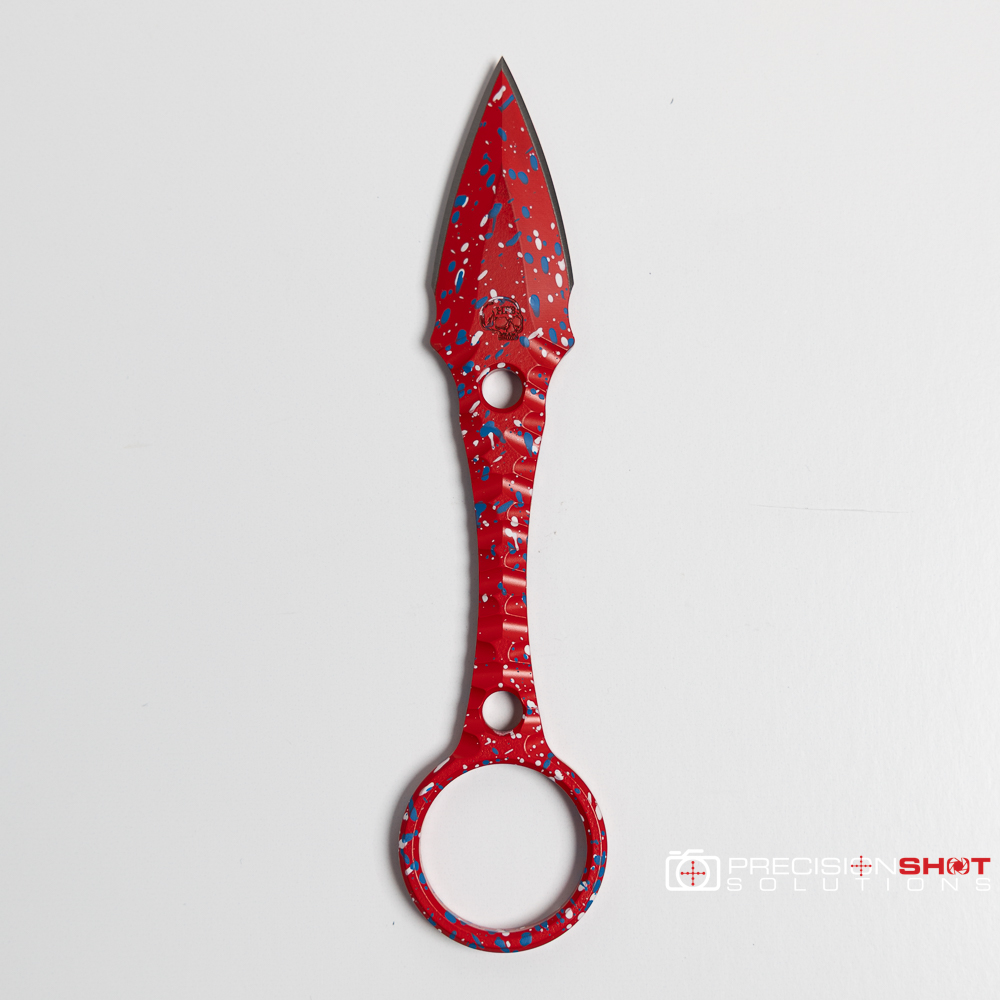 Half Face Blades Let Freedom Ringstrike, Red w/Patriot Splatter Cerakote - Image 5