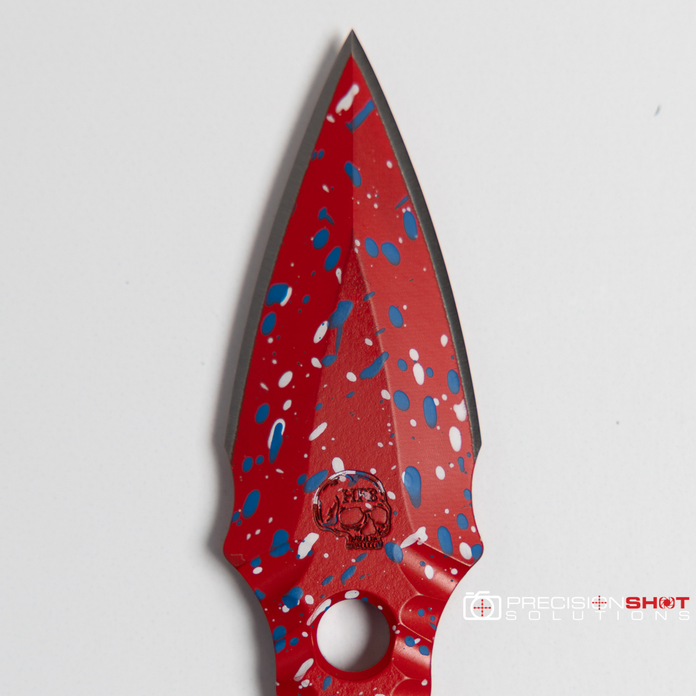 Half Face Blades Let Freedom Ringstrike, Red w/Patriot Splatter Cerakote - Image 6