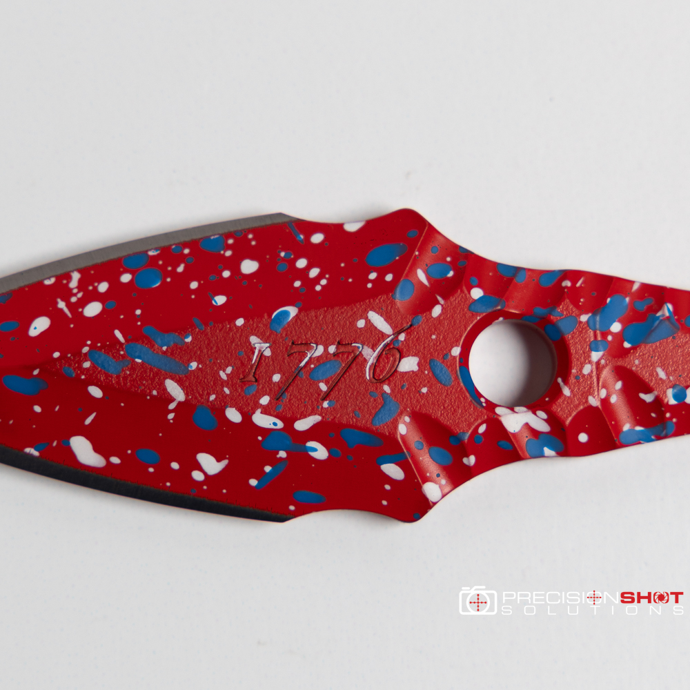 Half Face Blades Let Freedom Ringstrike, Red w/Patriot Splatter Cerakote - Image 7
