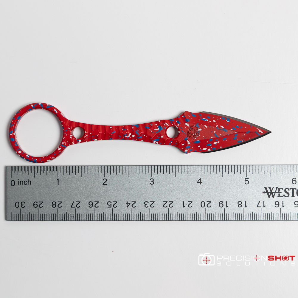 Half Face Blades Let Freedom Ringstrike, Red w/Patriot Splatter Cerakote - Image 8