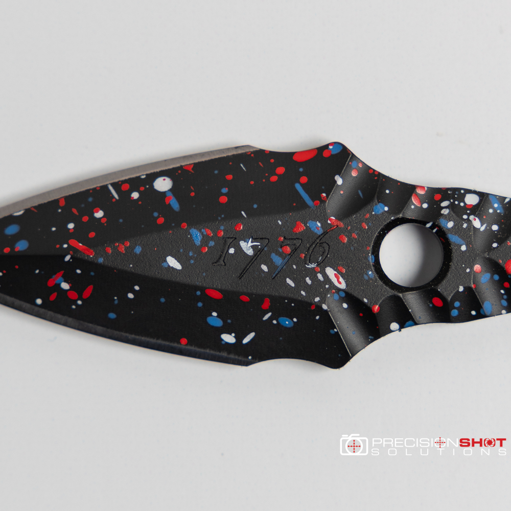 Half Face Blades Let Freedom Ringstrike, Black w/Patriot Splatter - Image 7