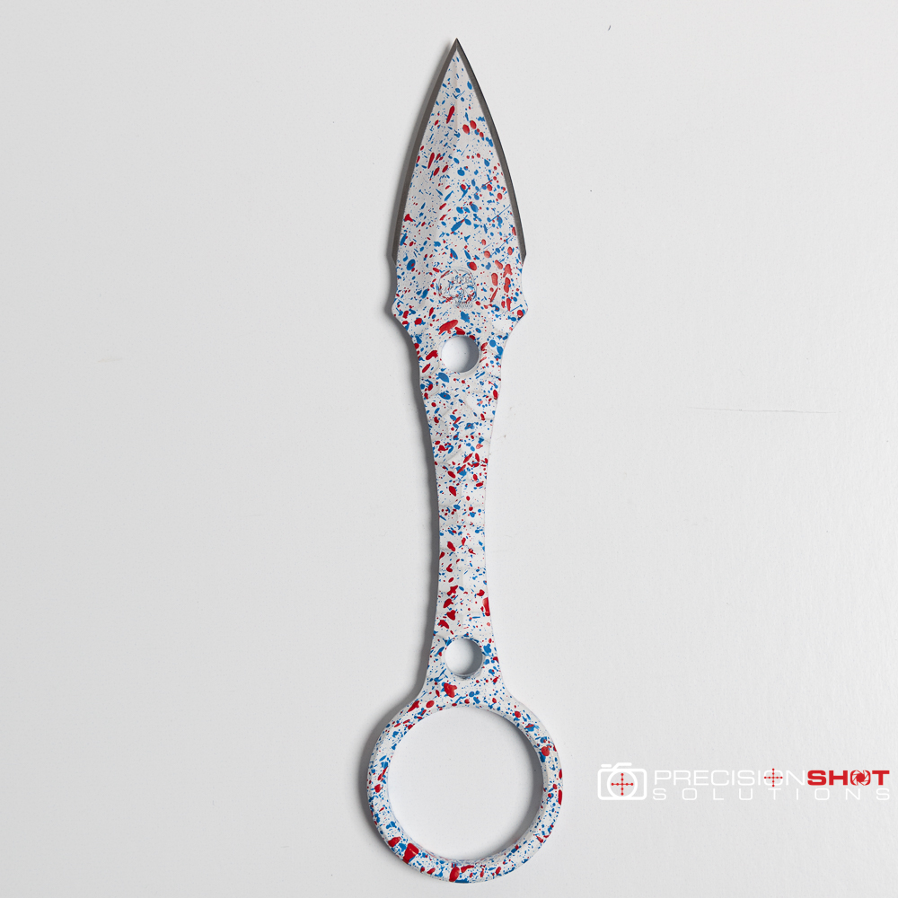 Half Face Blades Let Freedom Ringstrike, White w/ Patriot Splatter - Image 4