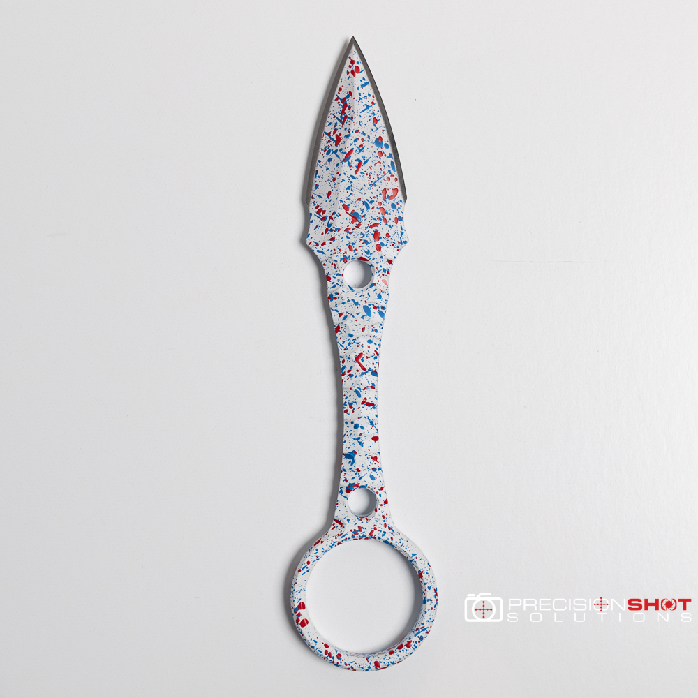 Half Face Blades Let Freedom Ringstrike, White w/ Patriot Splatter - Image 5
