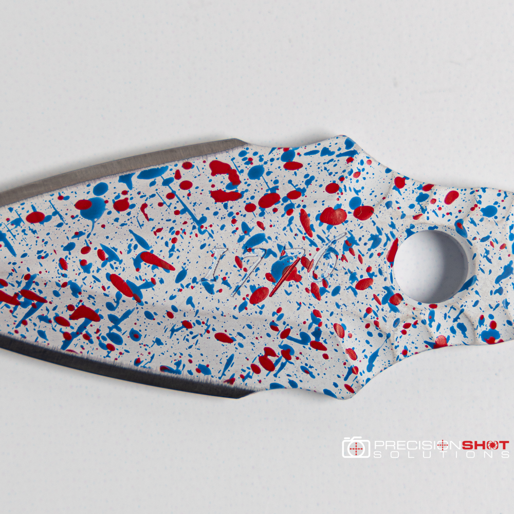 Half Face Blades Let Freedom Ringstrike, White w/ Patriot Splatter - Image 7