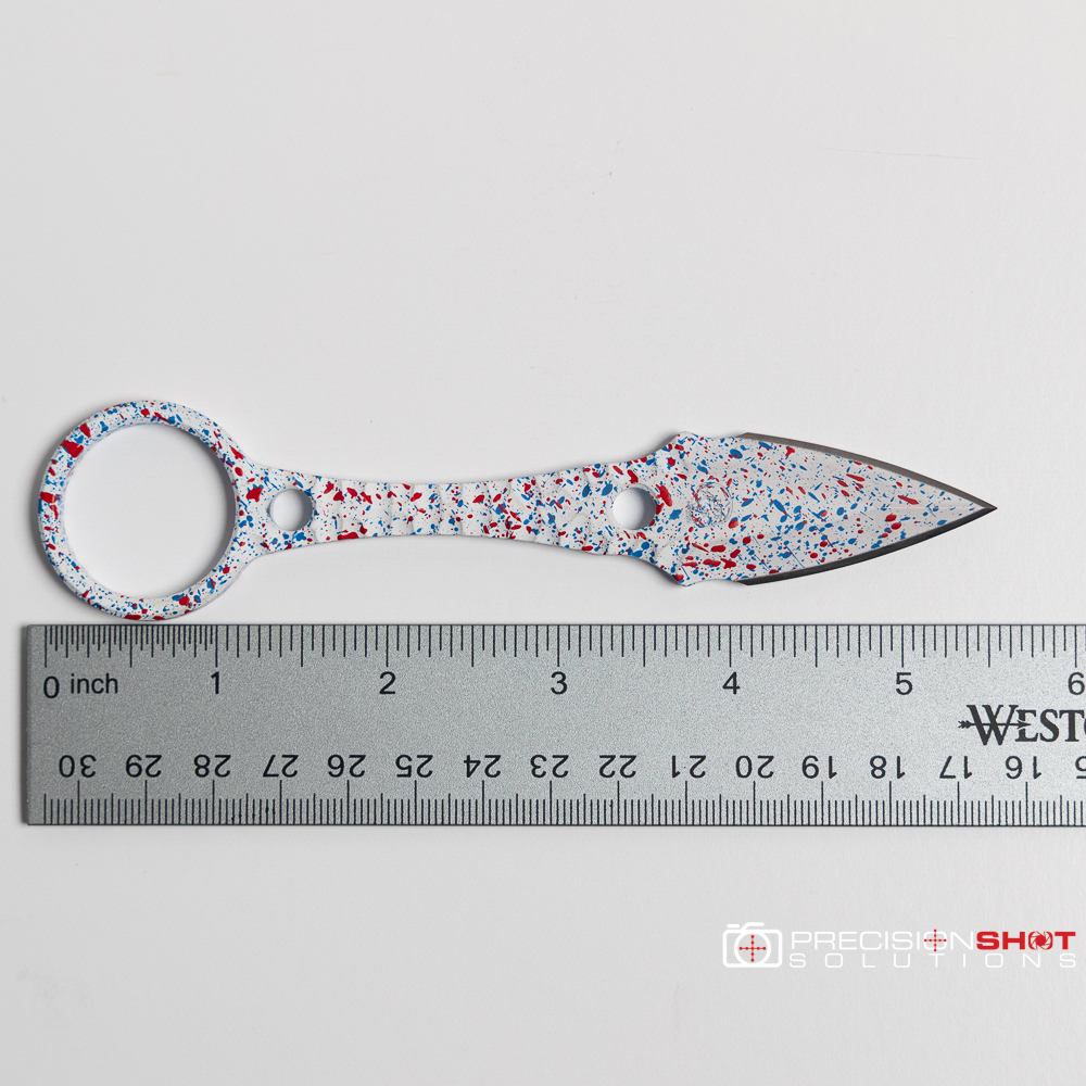 Half Face Blades Let Freedom Ringstrike, White w/ Patriot Splatter - Image 8