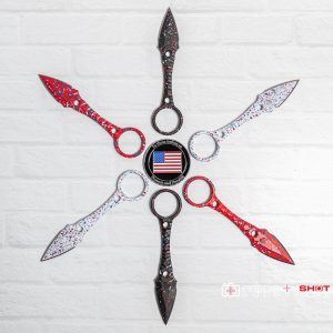 Half Face Blades Let Freedom Ringstrike White