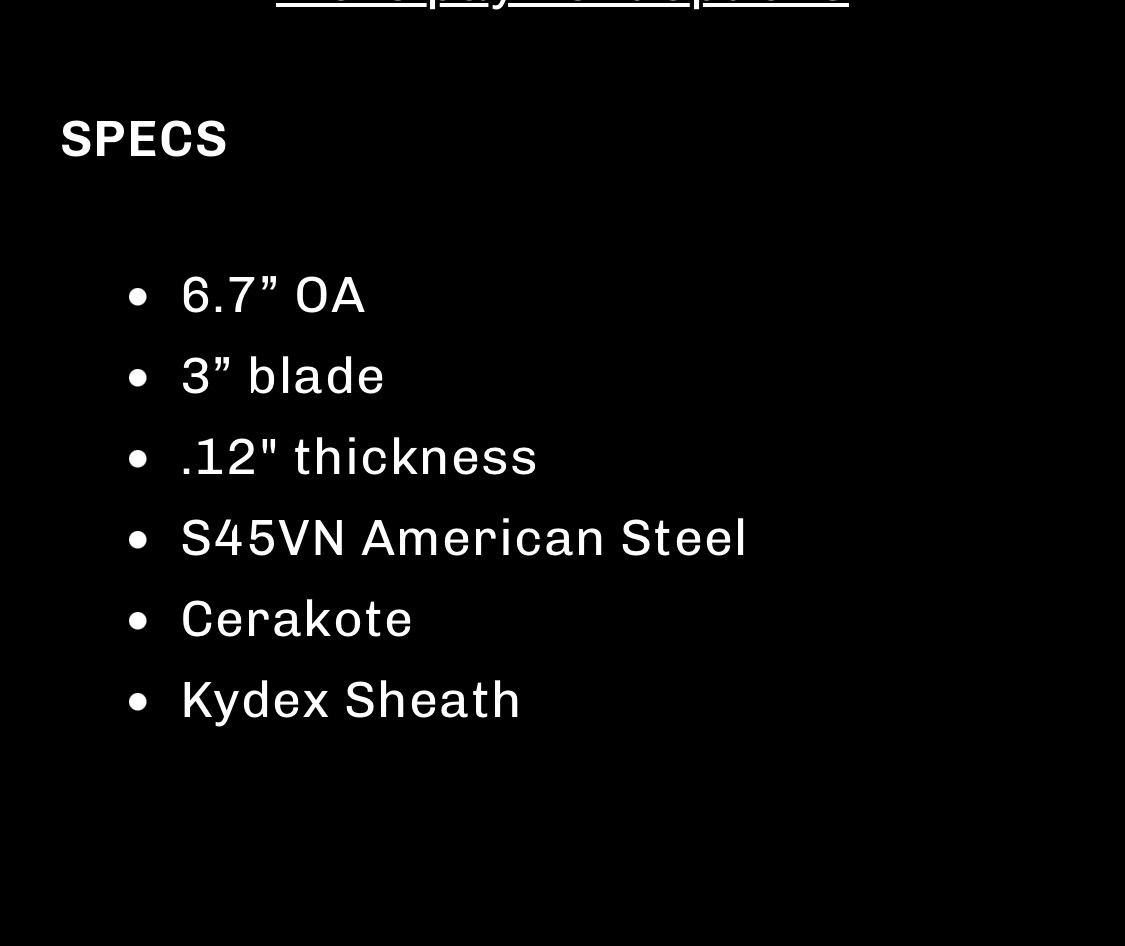 Half Face Blades Slender Man- Grey G10/Black Cerakote - Image 14