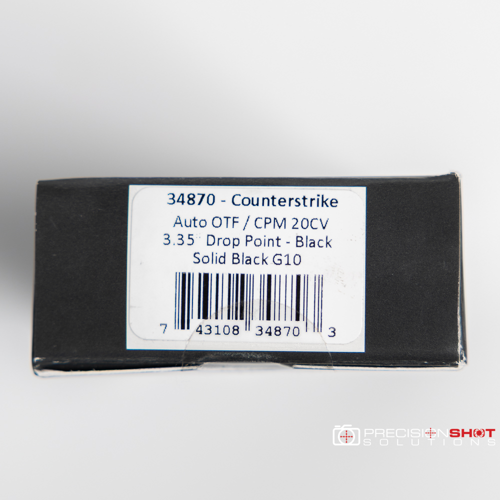 Hogue Counterstrike 34870, Auto OTF, Black G10 - Image 2