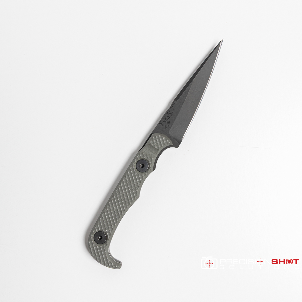 Half Face Blades Slender Man- Grey G10/Black Cerakote - Image 5